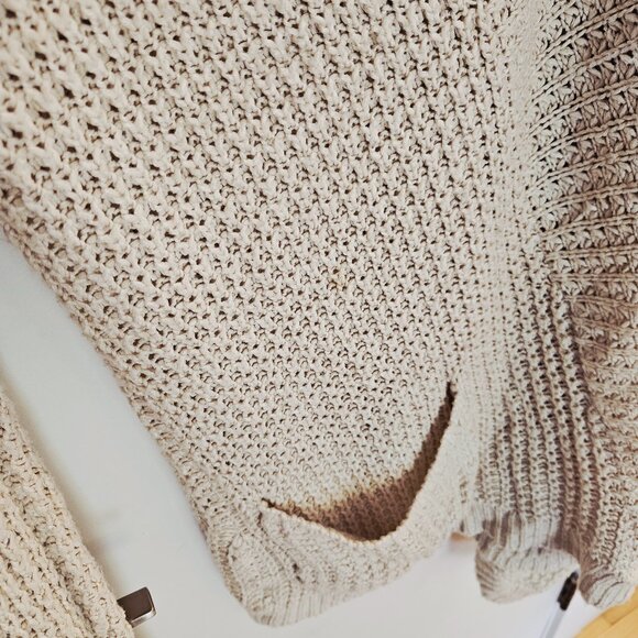 Long beige cardigan - Picture 3 of 5